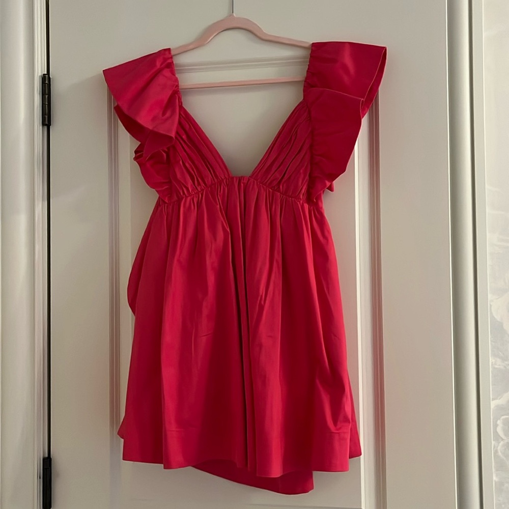 For Love and Lemons Clementine mini dress